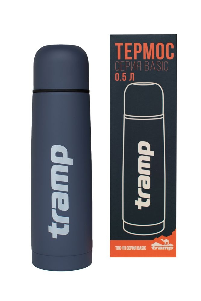 Термос Tramp серия Basic  0,5 л ( серый ) - фото