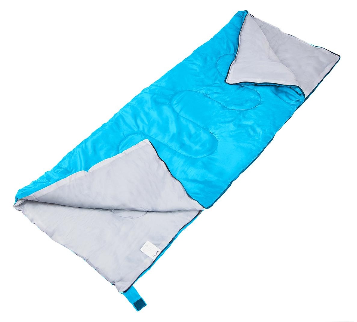 Спальный мешок ACAMPER BRUNI 300г/м2 turquoise - фото3