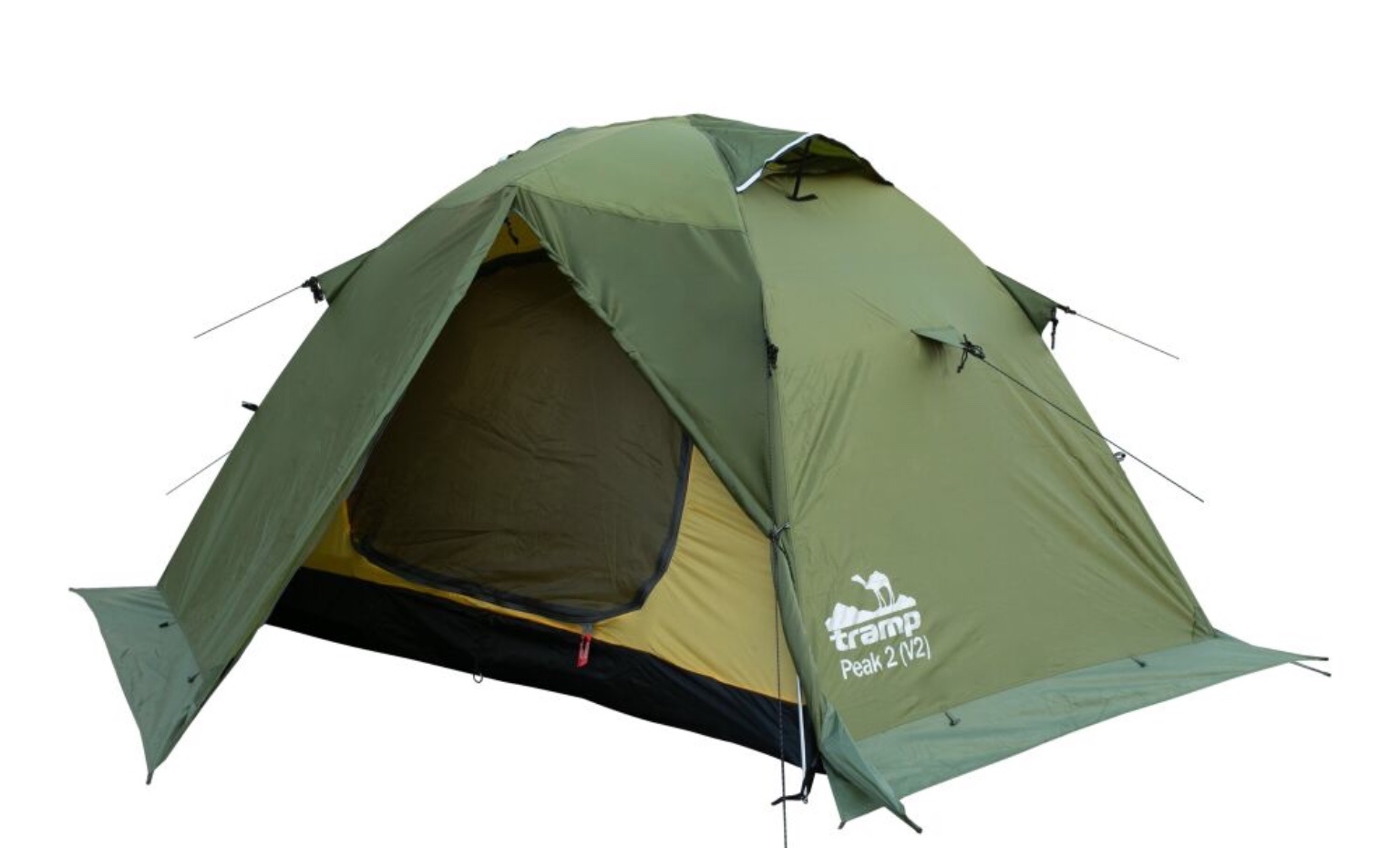 Палатка экспедиционная Tramp Peak 2 (V2) GREEN - фото