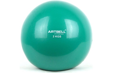 Медицинбол ARTBELL GB13-2, 2 кг, зеленый - фото