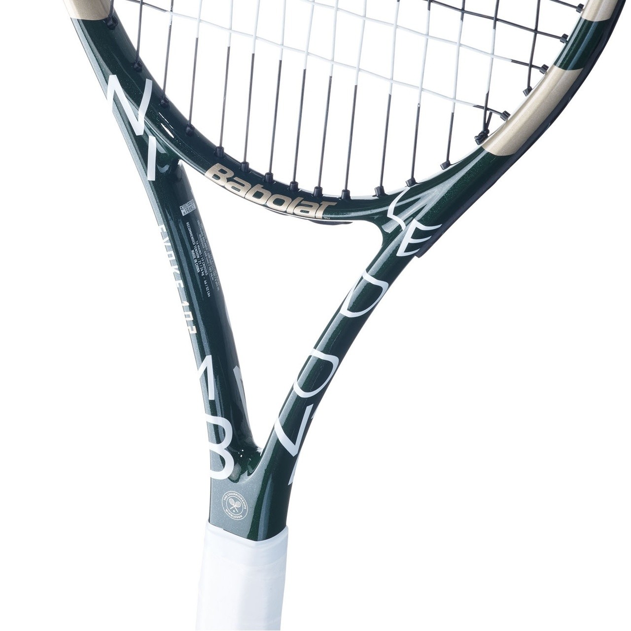 Ракетка теннисная Babolat Evoke 102 Wimbledon (121231-3) - фото4