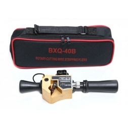 Съемник изоляции ручной(14-40мм2 медная/аллюминиевая проволока)в сумке Forsage F-BX40(BXQ-40B) - фото