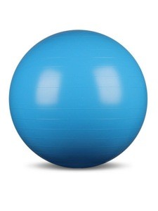 Мяч гимнастический INDIGO IN001-75-BL, голубой, 75 см - фото
