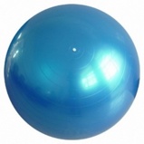 Мяч гимнастический фитбол 65 см FORA NT753BL для занятий фитнесом СИНИЙ - фото
