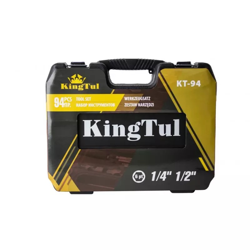 Набор инструментов KingTul KT94 94пр. 1/2'', 1/4'' (6гр.) (KT94) - фото2
