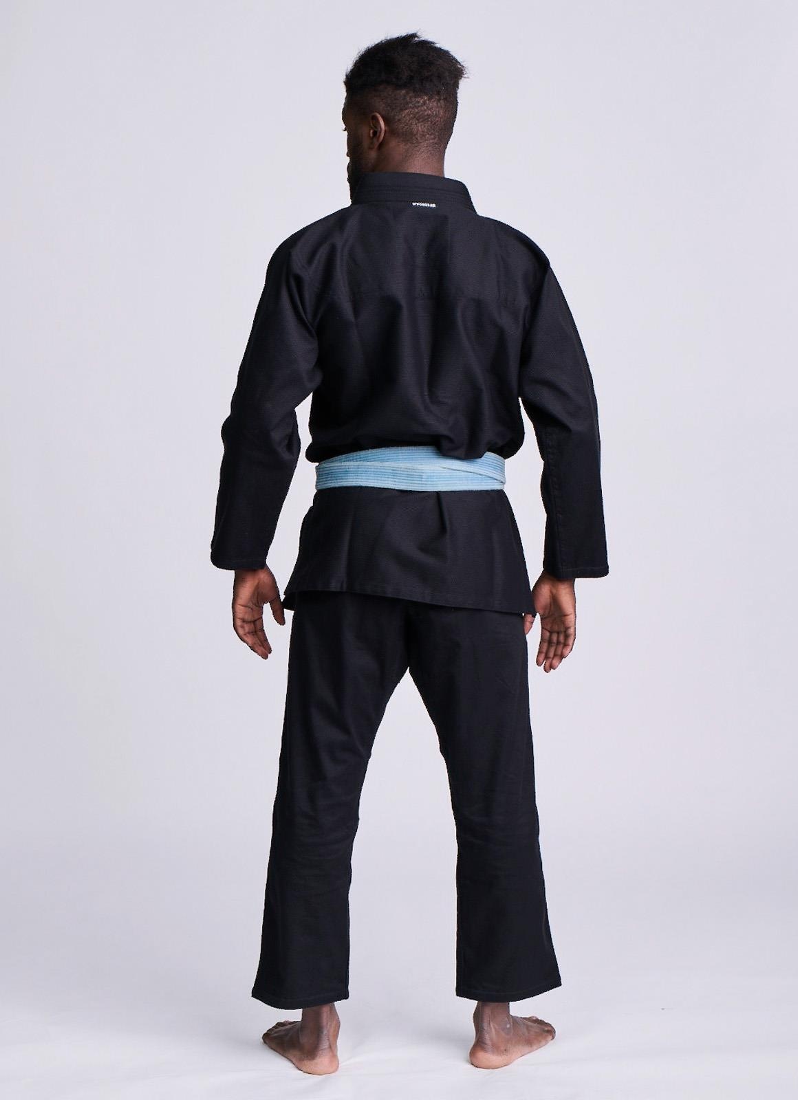 Кимоно для джиу-джитсу IPPON GEAR Rookie BJJ (BJJI350S), черный, размер A2, M3 - фото3