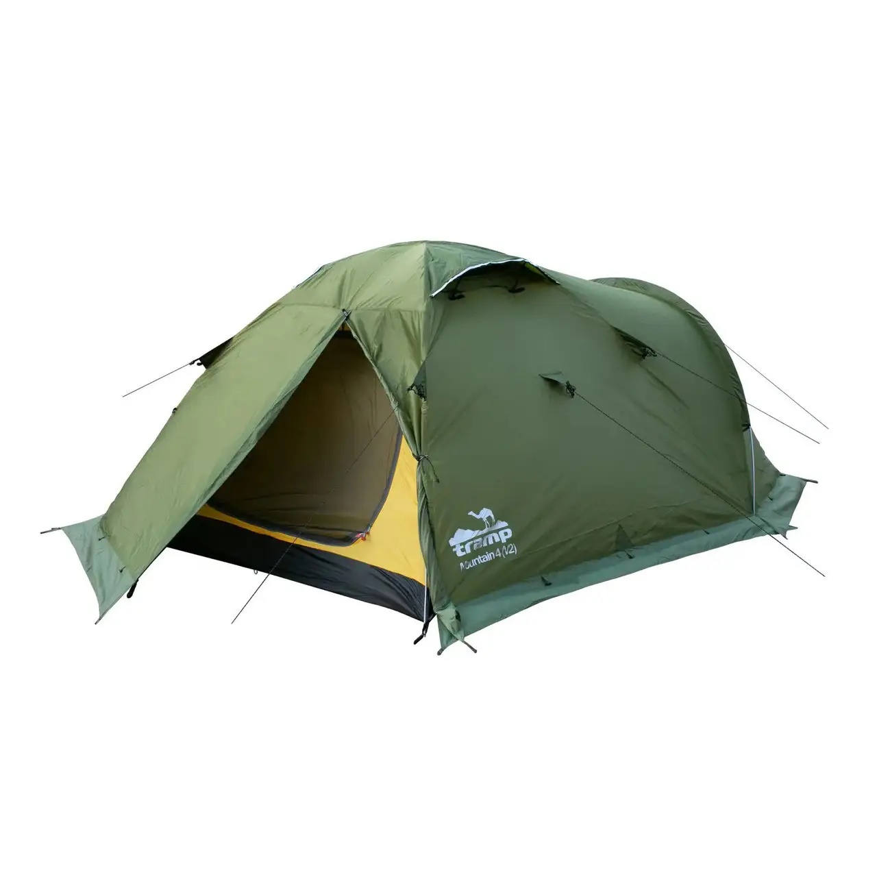 Палатка экспедиционная Tramp Mountain 4 (V2) GREEN - фото