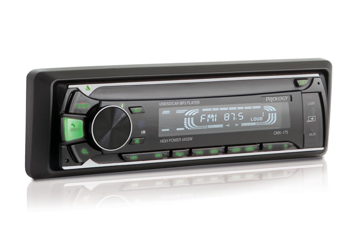 Автомагнитола PROLOGY CMX-175 FM SD/USB ресивер с Bluetooth - фото