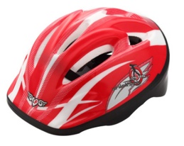 Шлем защитный для роликовых коньков FORA LF-0278-R, красный - фото