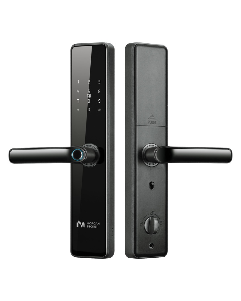 Электронный биометрический дверной замок Morgan Secret SN-K8L - фото