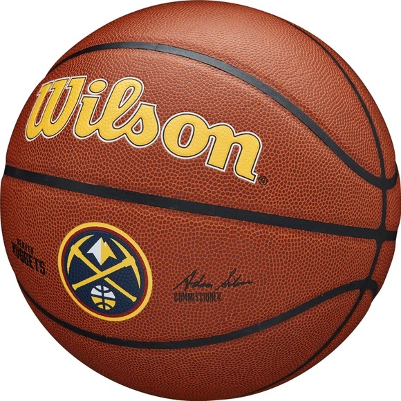 Мяч баскетбольный 7 WILSON NBA Team Alliance Denver Nuggets - фото4