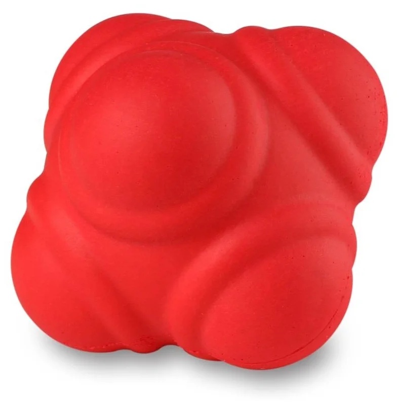 Мяч для развития реакции PRO-SUPRA 01-RC 7 см Красный - фото