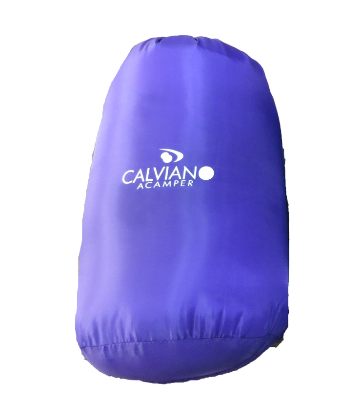 Спальный мешок ACAMPER BERGEN 300г/м2 purple-grey - фото2