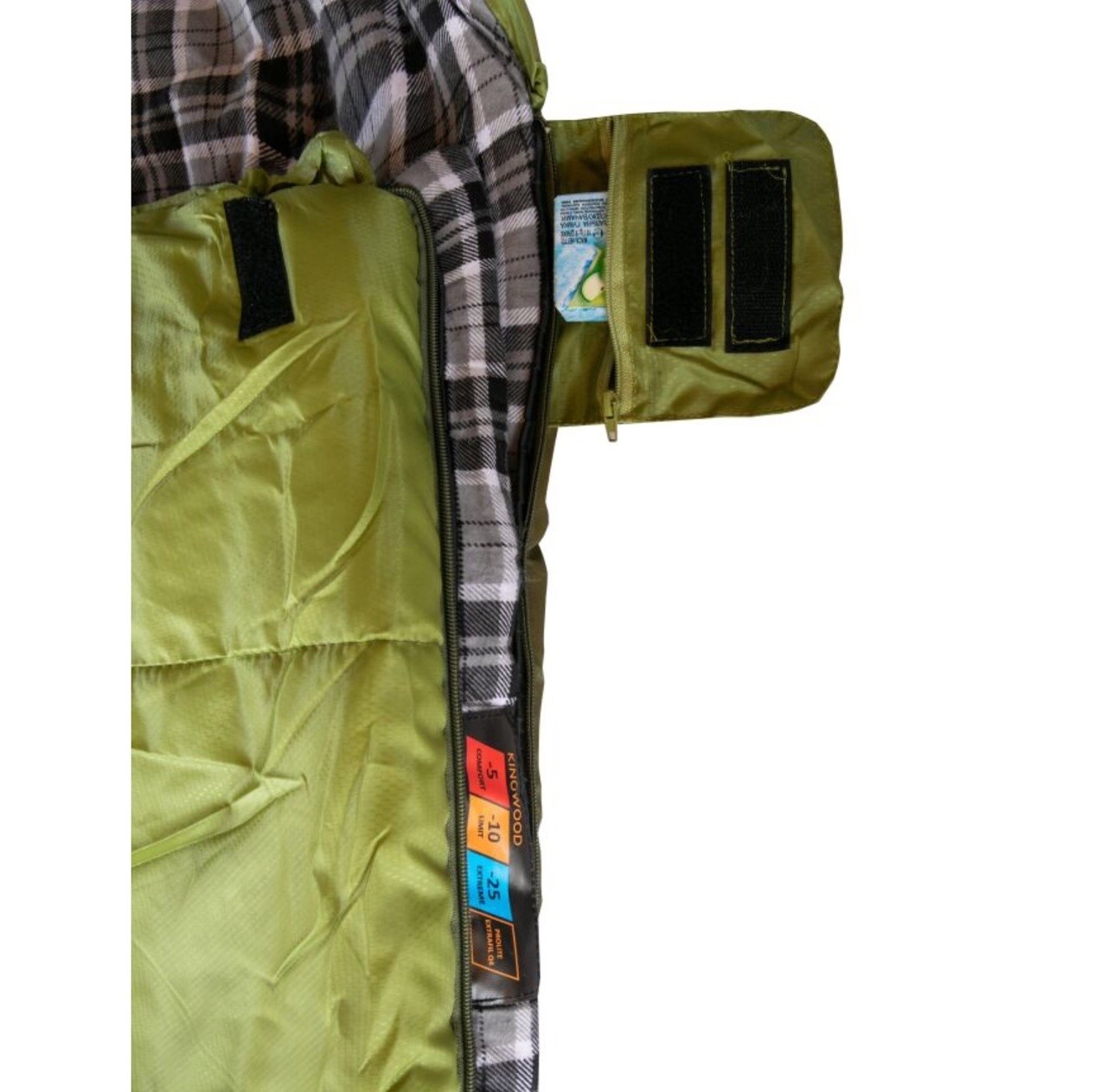 Спальный мешок одеяло Tramp Kingwood WIDE 230*100 см (-25°C) - фото3