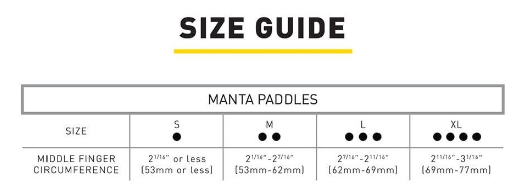 Лопатки Manta Paddle  (S, M, L, XL) - фото4