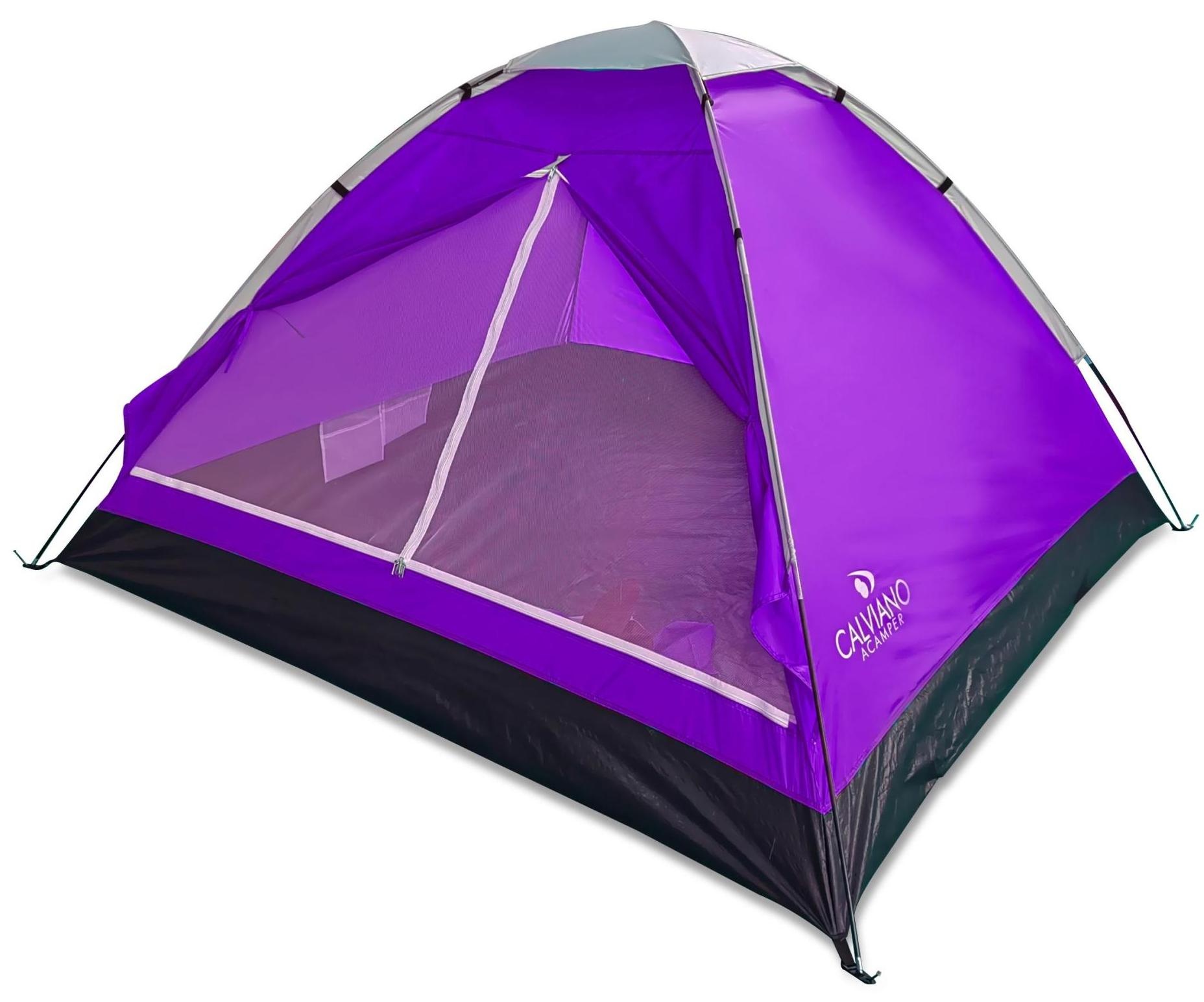 Палатка ACAMPER Domepack 4-х местная 2500 мм purple - фото
