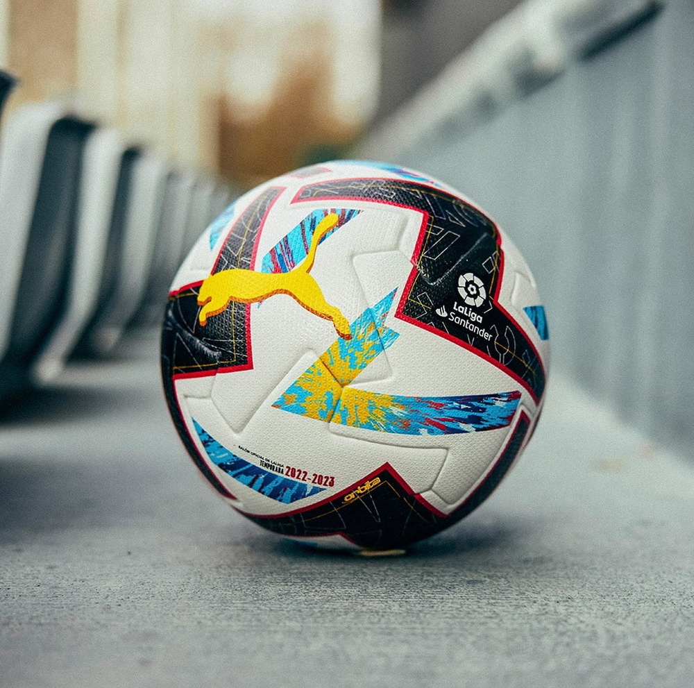 Мяч футбольный 5 PUMA Orbita Laliga FIFA Pro 2022-23 - фото3