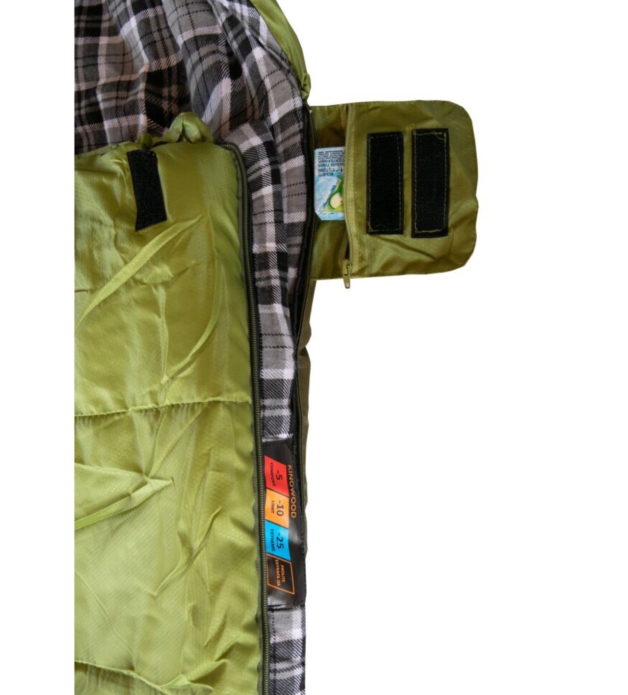 Спальный мешок одеяло Tramp Kingwood Regular 220*80 см (-25°C) - фото5