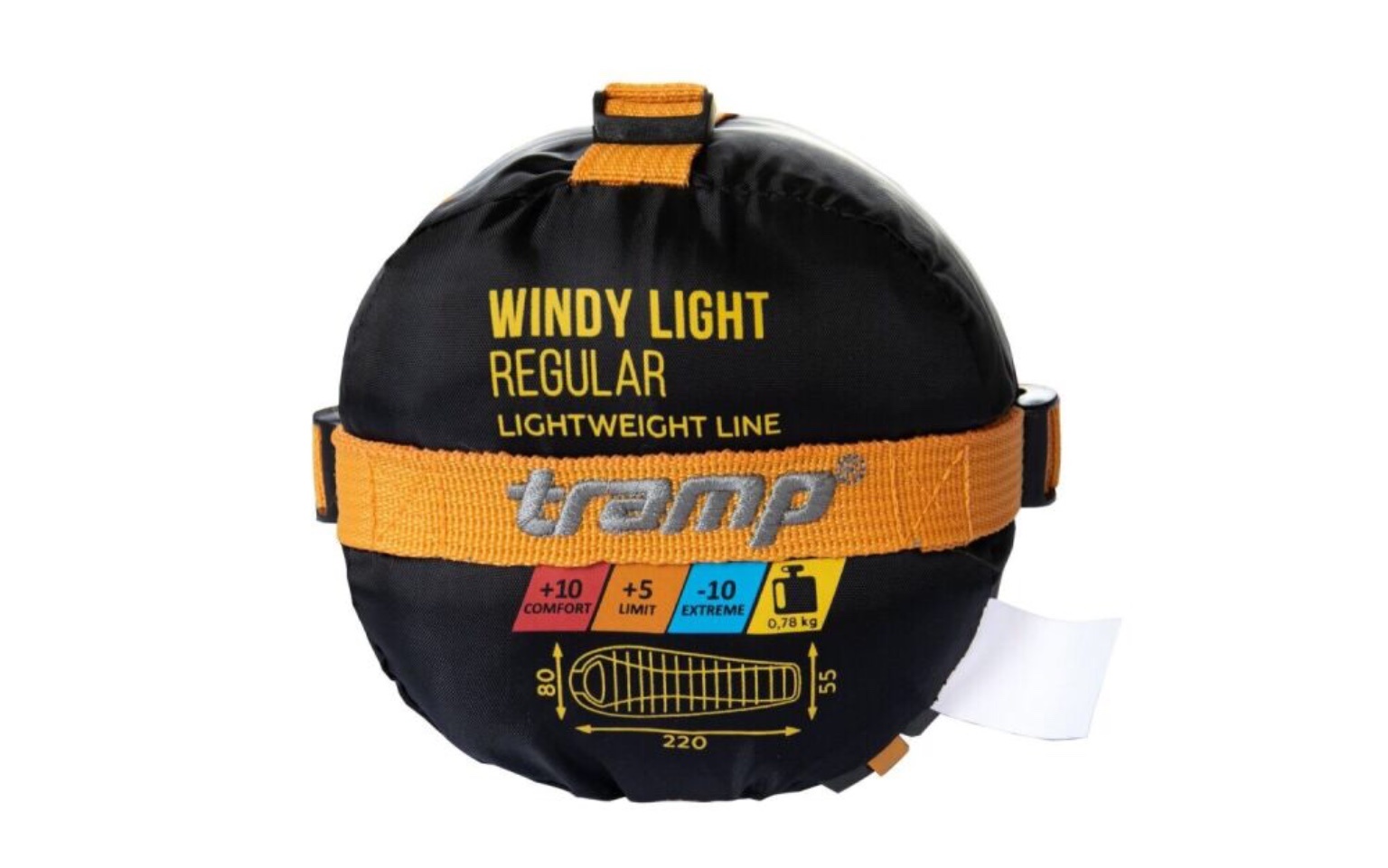 Спальный мешок кокон Tramp Windy Light Regular 220*80*55 см (-10°C) - фото5