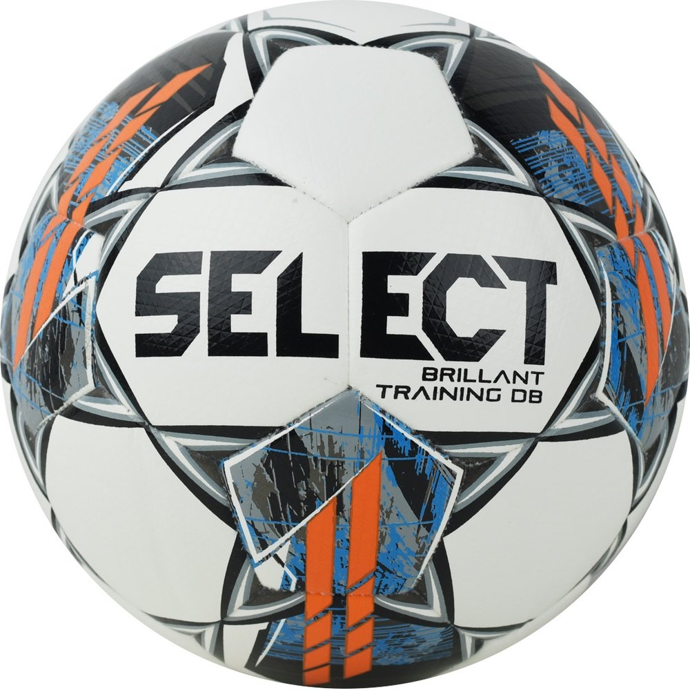 Мяч футбольный Select Brillant Training DB v22 Бело-серый №4 - фото