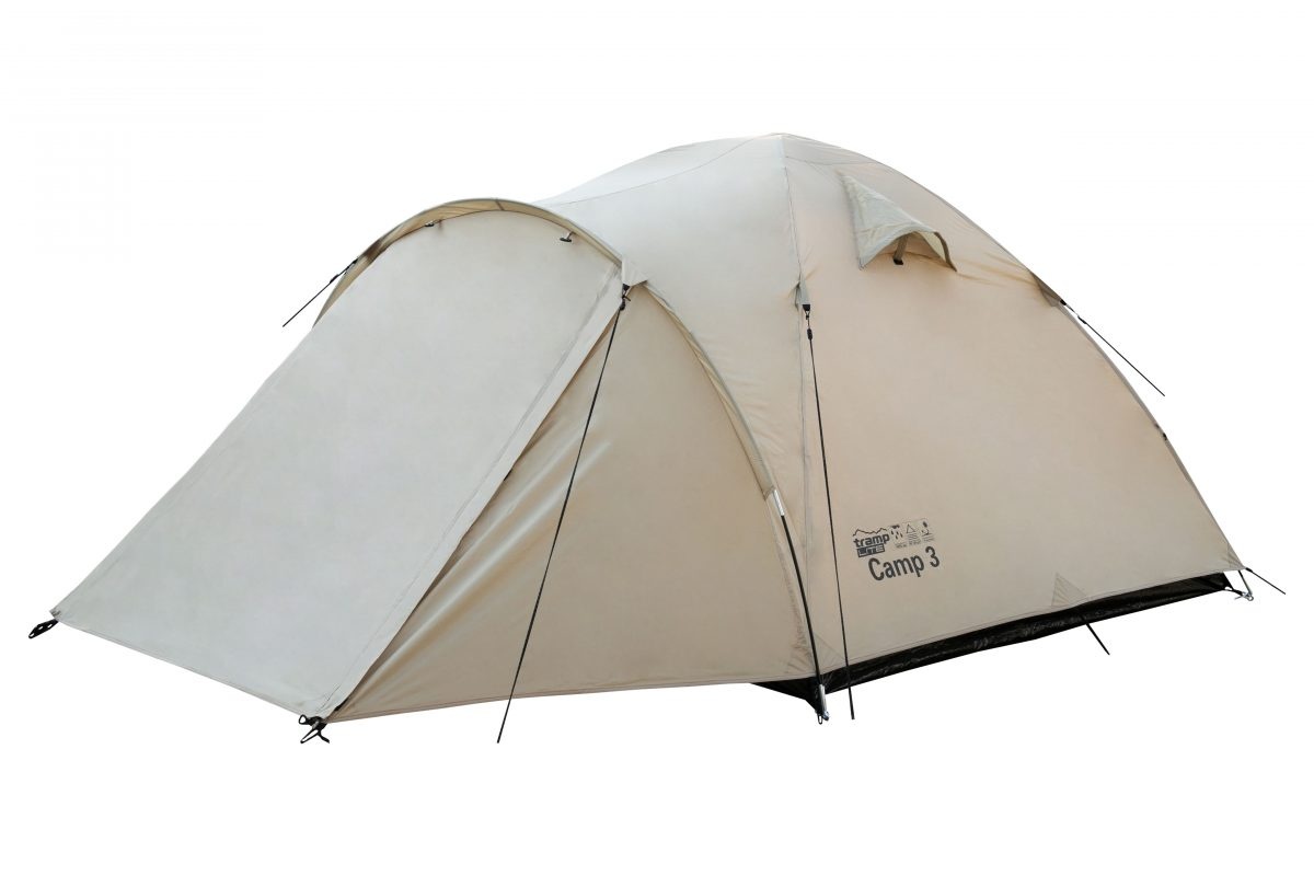 Туристическая палатка Tramp Lite Camp 3 (V2) SAND - фото2