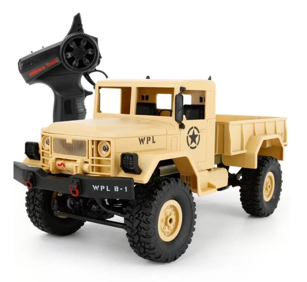 Американский военный грузовик - радиоуправляемая модель, WPL B14 1/16 - фото4