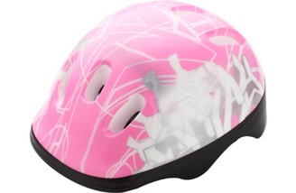 Шлем защитный для роликовых коньков FORA LF-0238-PI, розовый - фото