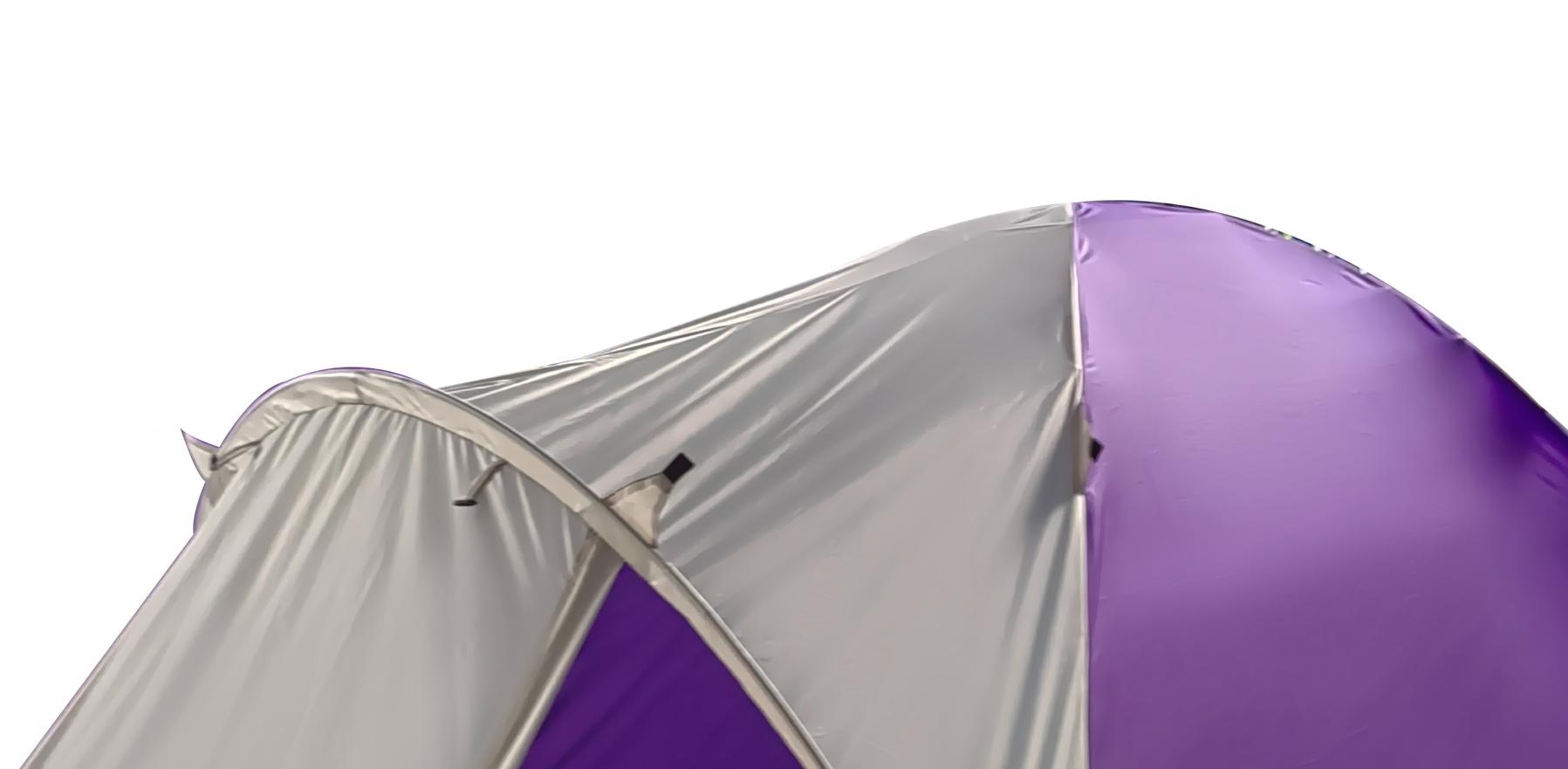 Палатка ACAMPER MONSUN (4-местная 3000 мм/ст) purple - фото2
