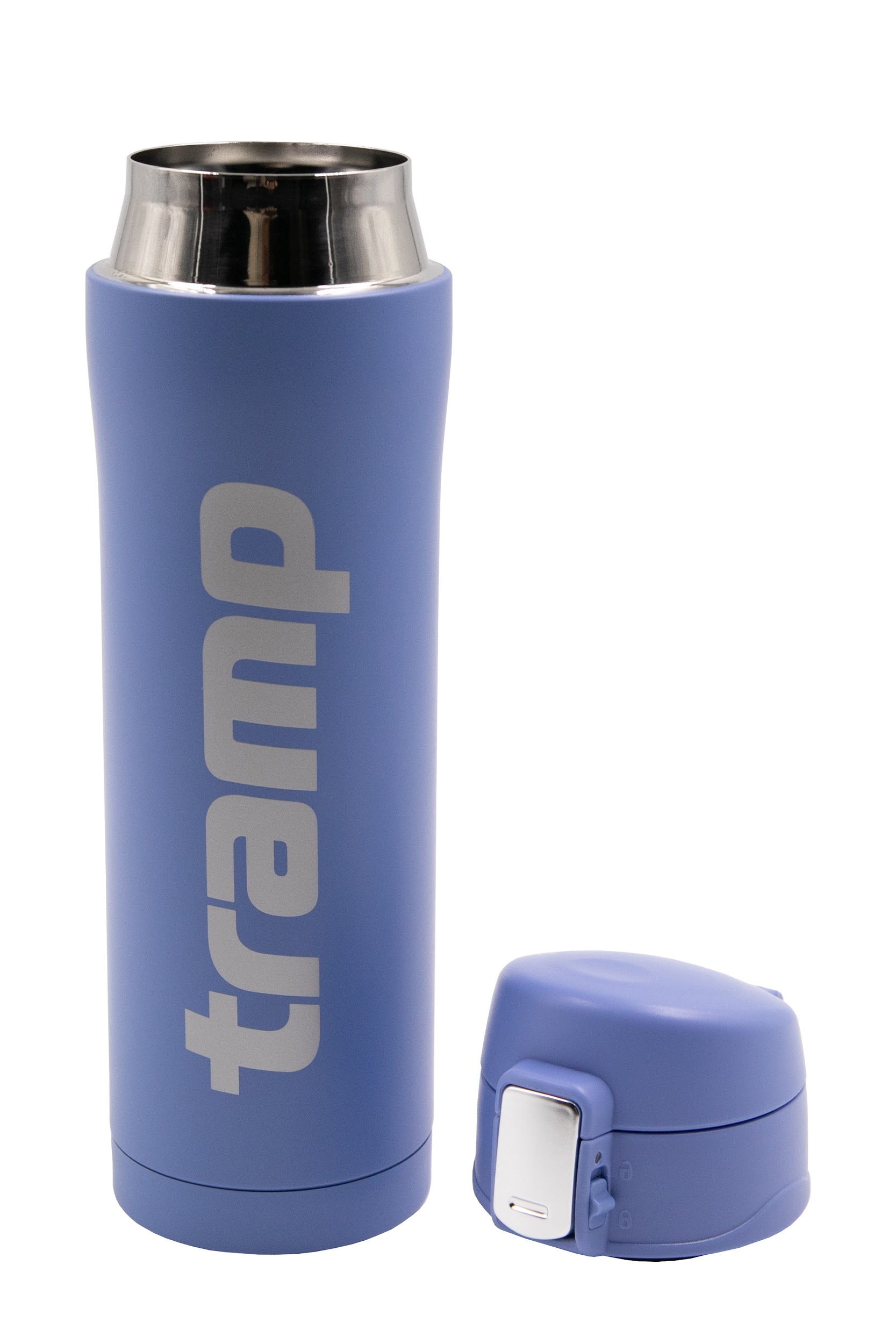 Термос Tramp питьевой  0,45 л ( синий ) - фото