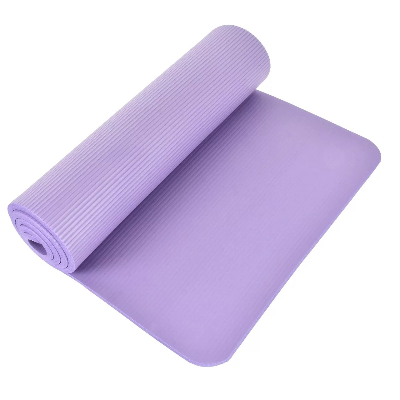 Коврик гимнастический для йоги CLIFF CF-YG-10-PU 183х61х1 см, фиолетовый - фото