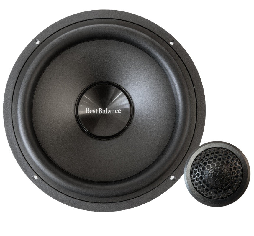 Автомобильная 2-компонентная акустическая система Best Balance E6.5C Black Edition - фото