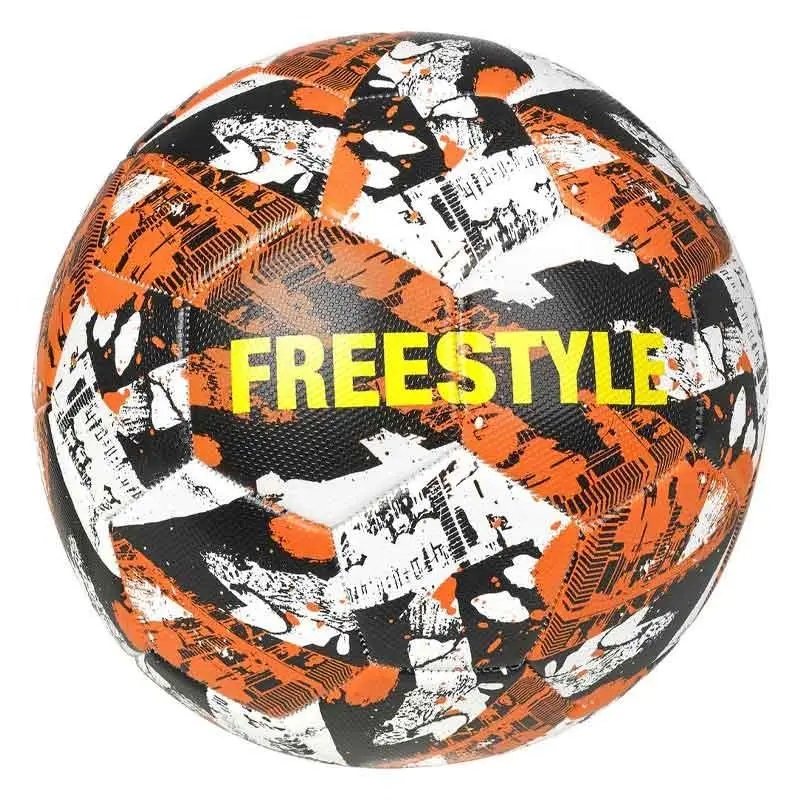 Мяч футбольный Select Monta Freestyle v22 010 Бело-оранжевый №4 №5 - фото