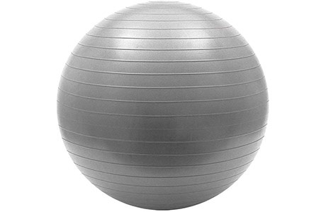 Мяч гимнастический ARTBELL, серый, 75 см YL-YG-202-75-GR - фото