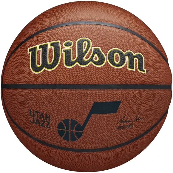 Мяч баскетбольный 7 WILSON NBA Team Alliance Utah Jazz - фото