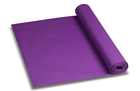 Коврик гимнастический для йоги INDIGO 173х61х0,5 см, фиолетовый YG05-PU - фото
