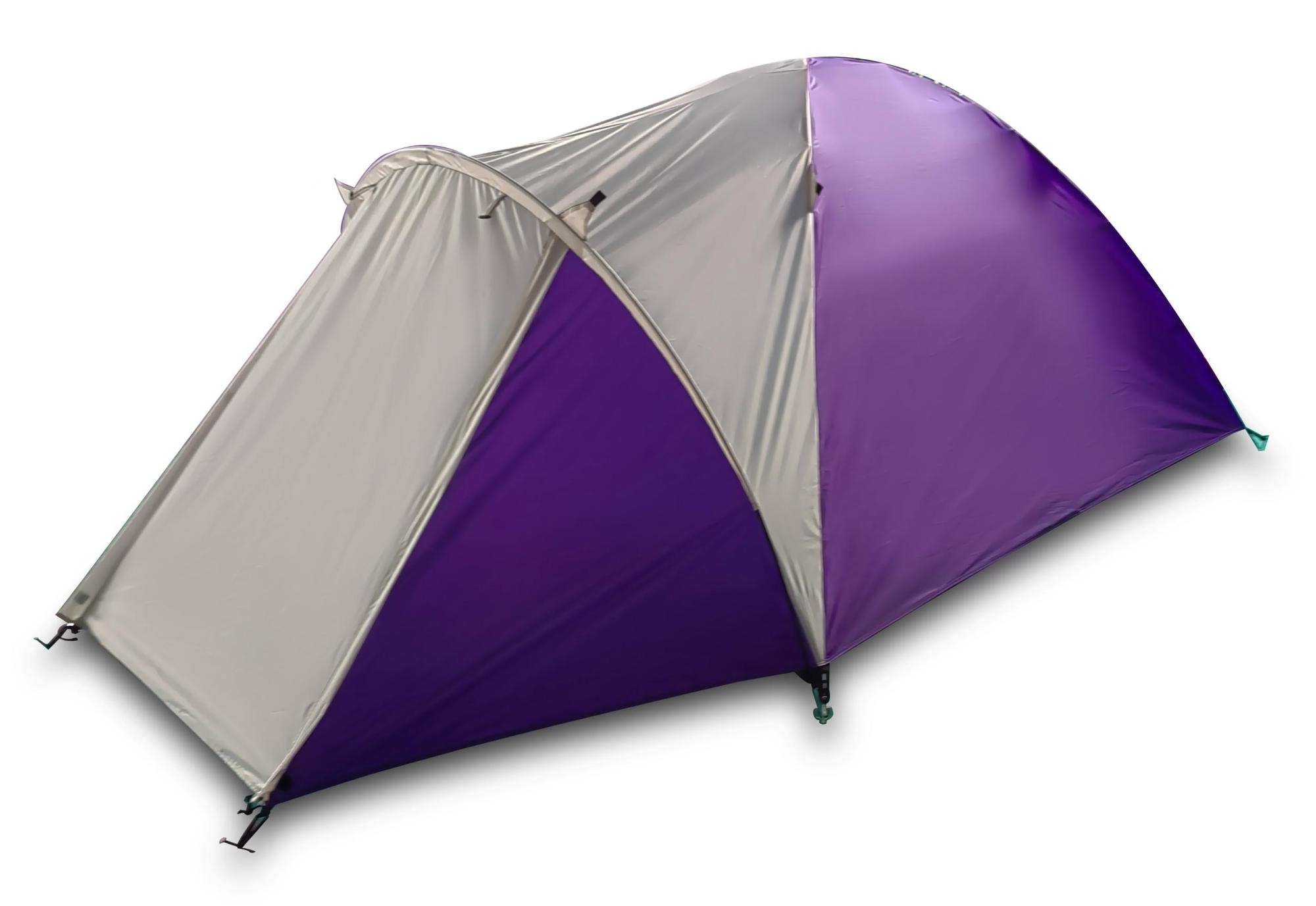 Палатка ACAMPER MONSUN (4-местная 3000 мм/ст) purple - фото