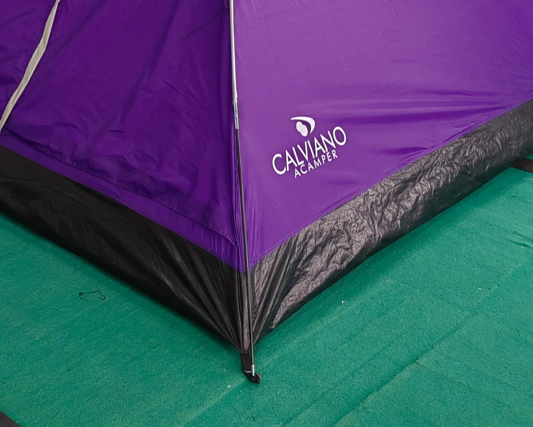 Палатка ACAMPER Domepack 2-х местная 2500 мм purple - фото6