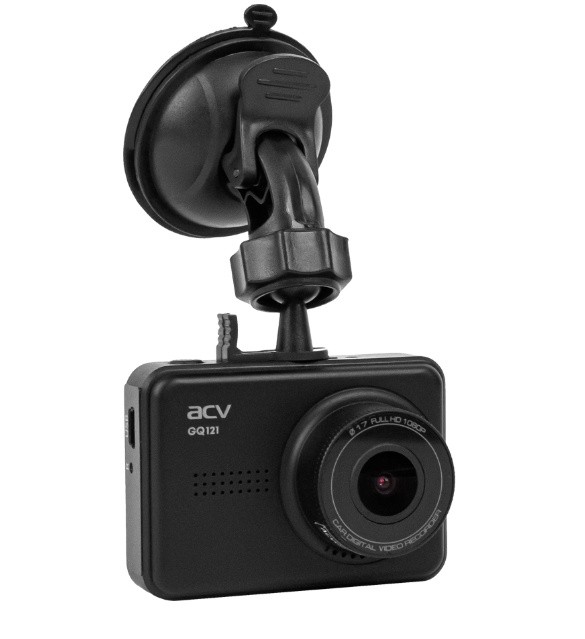 Автомобильный двухканальный видеорегистратор с поддержкой разрешения FullHD ACV GQ121 - фото2