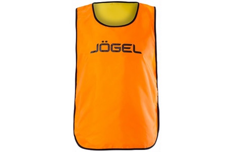 Манишка двухсторонняя Jogel, Reversible Bib, детская, оранжевый/лаймовый JGL-18757-YM - фото