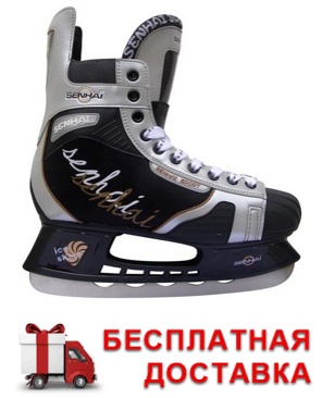 Коньки хоккейные Vimpex Sport PW-208 Z (46) - фото