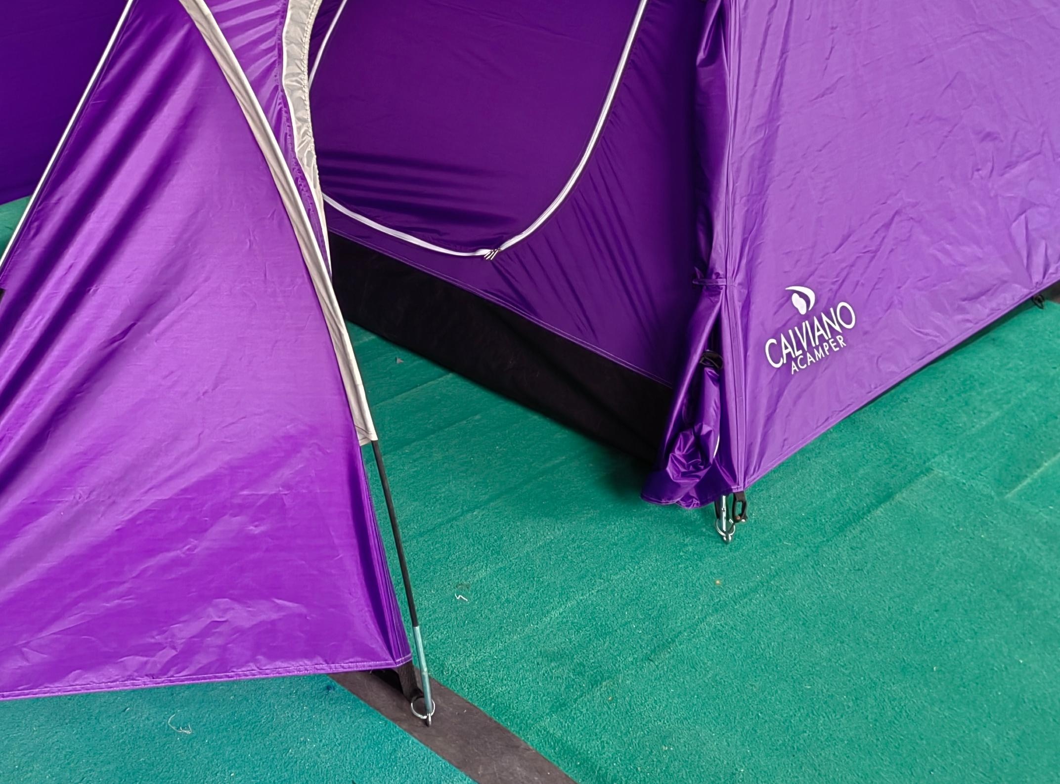 Палатка ACAMPER MONSUN 3 (3-местная 3000 мм/ст) purple - фото4