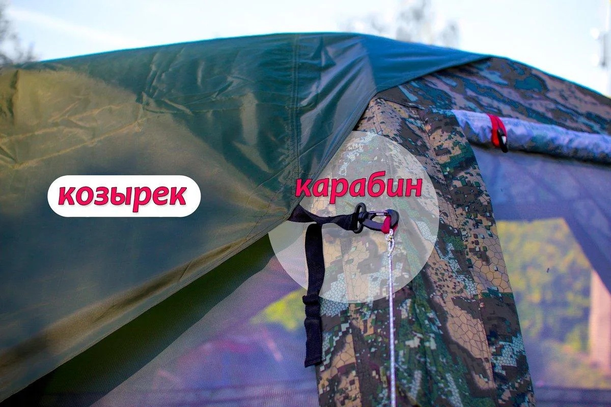 Козырек для летней палатки ЛОТОС-5 - фото6