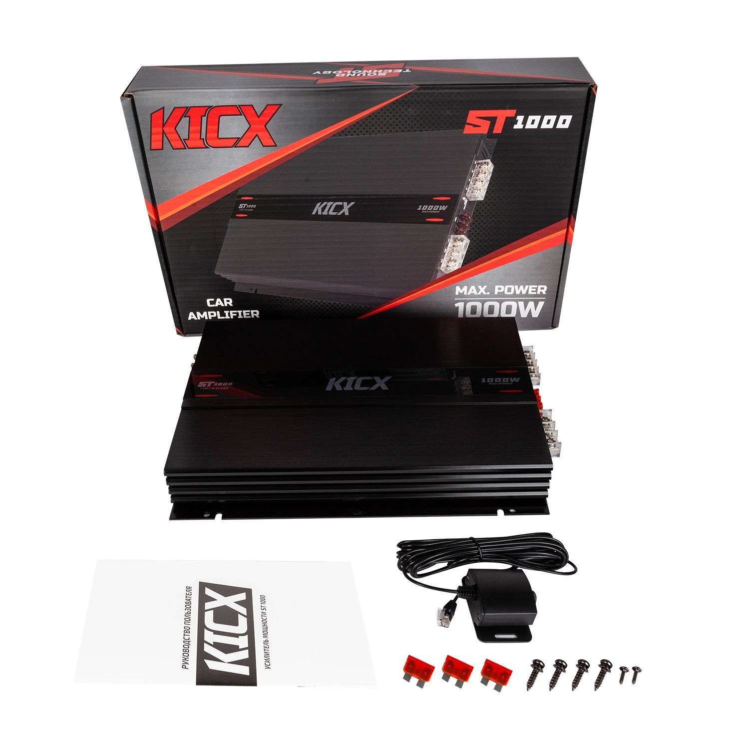 Автомобильный усилитель KICX ST1000  - фото6