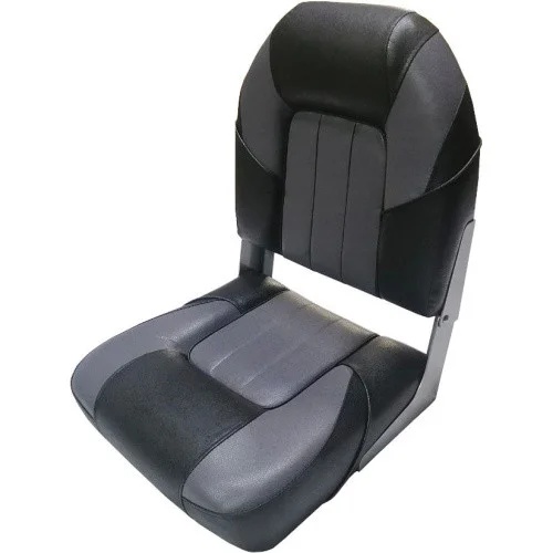 Кресло складное Патриот Люкс, черный/темно-серый - фото