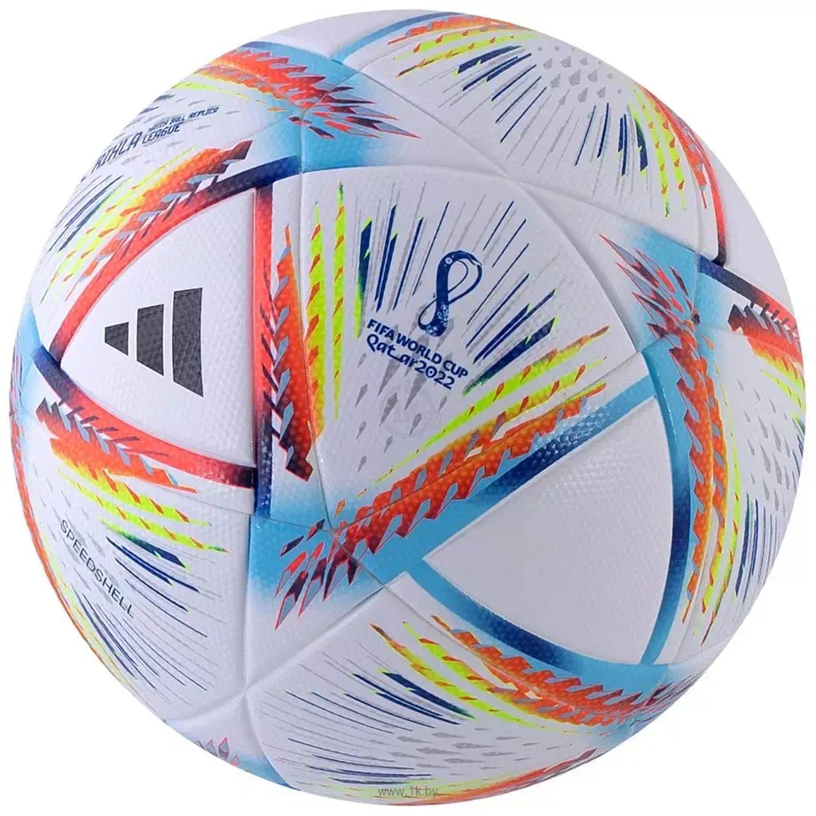 Мяч футбольный 5 ADIDAS WC22 AI Rihla League - фото2
