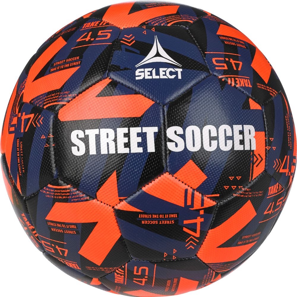 Мяч футбольный Select Street Soccer v23 Оранжевый №4, 5 - фото