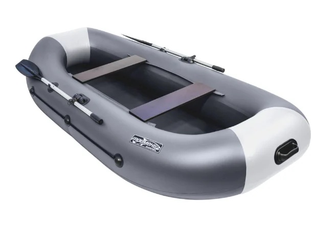 Лодка Таймень LX 290 графит/светло-серый - фото
