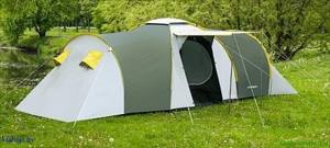 Палатка ACAMPER NADIR 6-местная 3000 мм/ст зеленая - фото