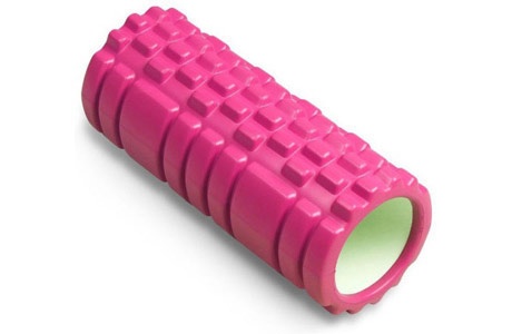 Ролик для йоги (массажный) ARTBELL YL-MR-102-PI 33см x 14см, розовый  - фото