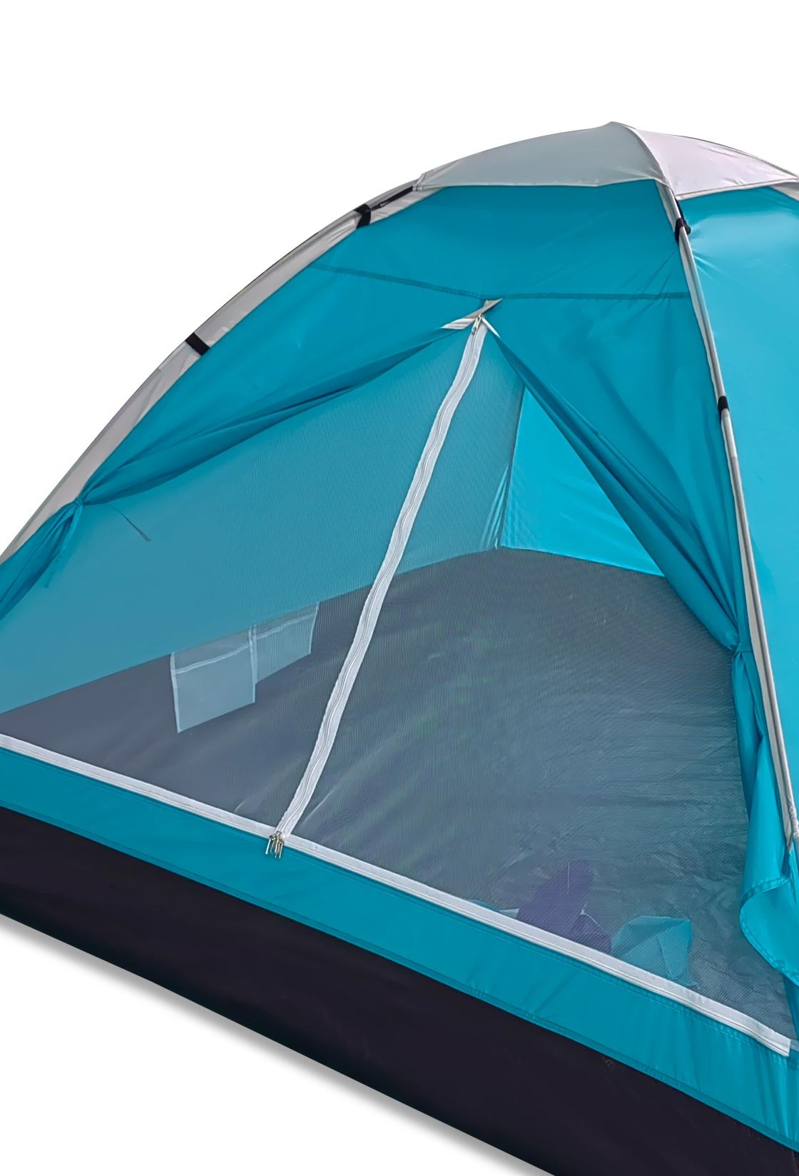 Палатка ACAMPER Domepack 2-х местная 2500 мм turquoise - фото4